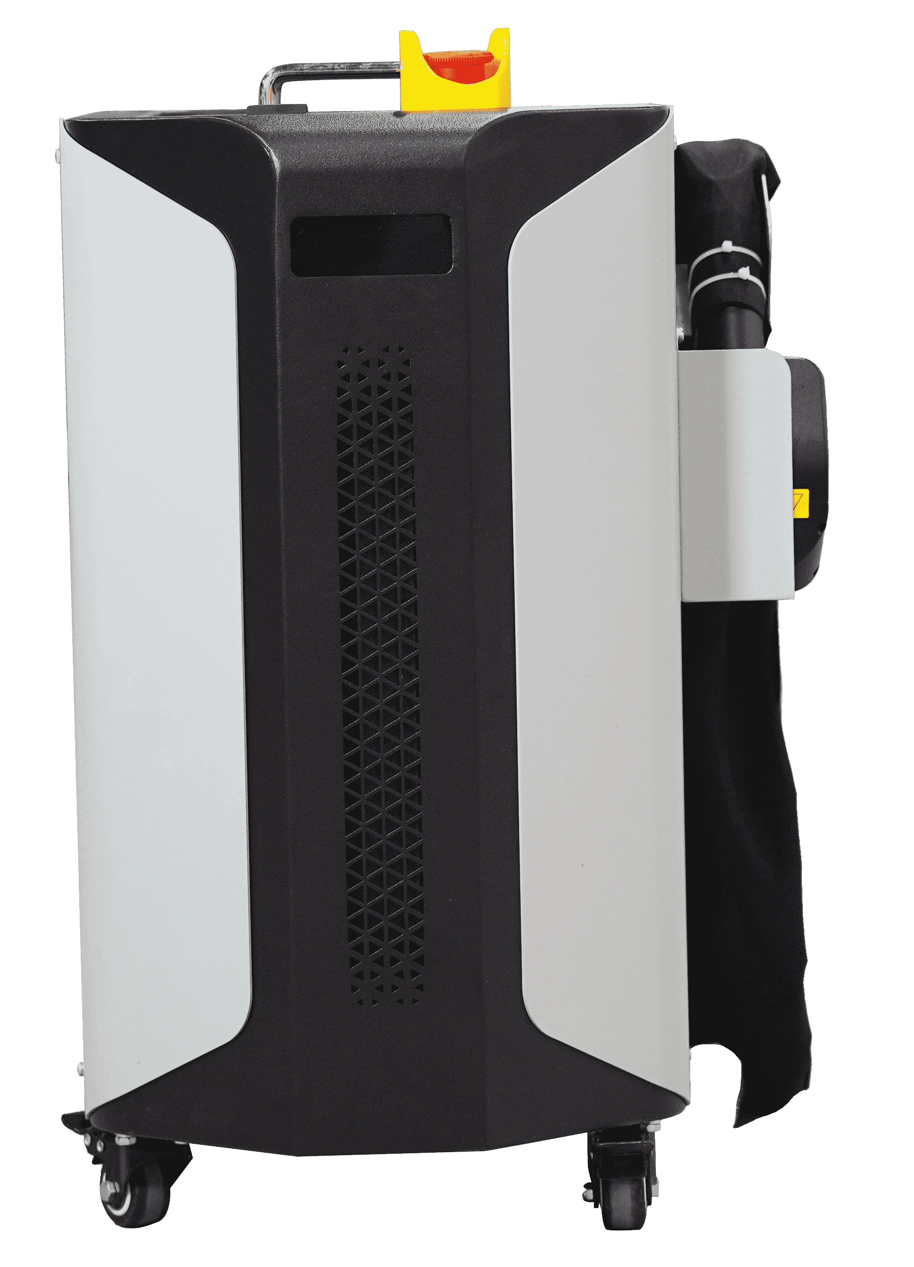 LY100-500W pulsed laser cleaner cabinet with holstered handheld cleaning gun